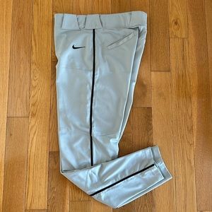 Nike baseball pants with black stripe